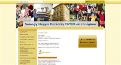 Desktop Screenshot of duraczky.hu